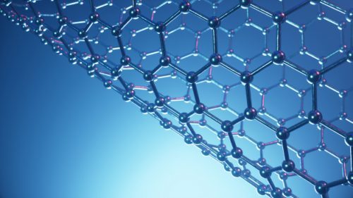 3d illustration structure graphene tube abstract nanotechnology hexagonal geometric form close up concept graphene atomic structure concept graphene molecular structure carbon tube 92790 463 e1631257563819