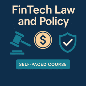 FinTech Law and Policy