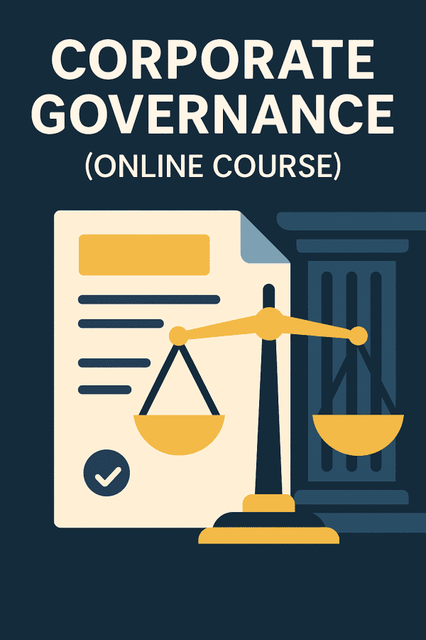 Corporate Governance (Online Course)
